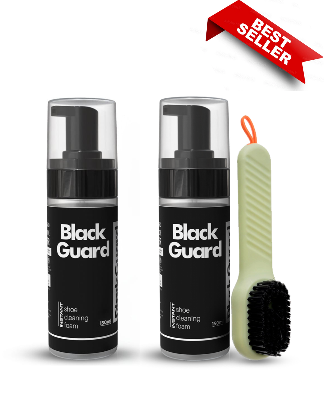 Instant Shoe Cleaning Foam With Free Brush